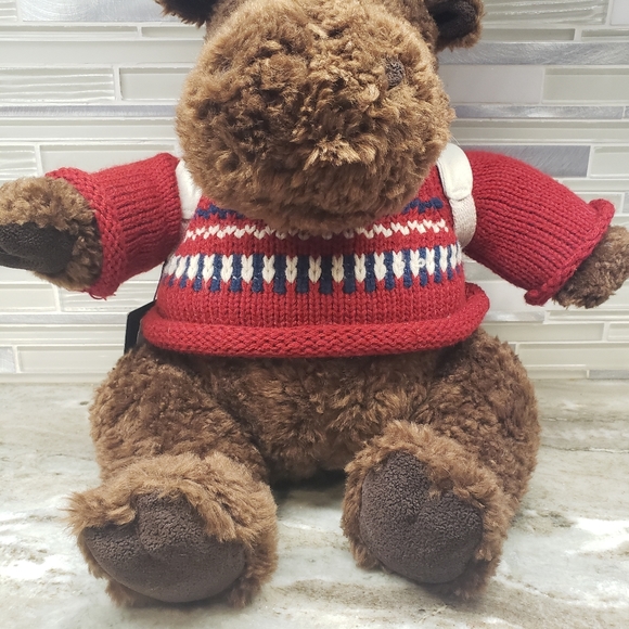 American Eagle Mac the Moose with backpack - Picture 3 of 8